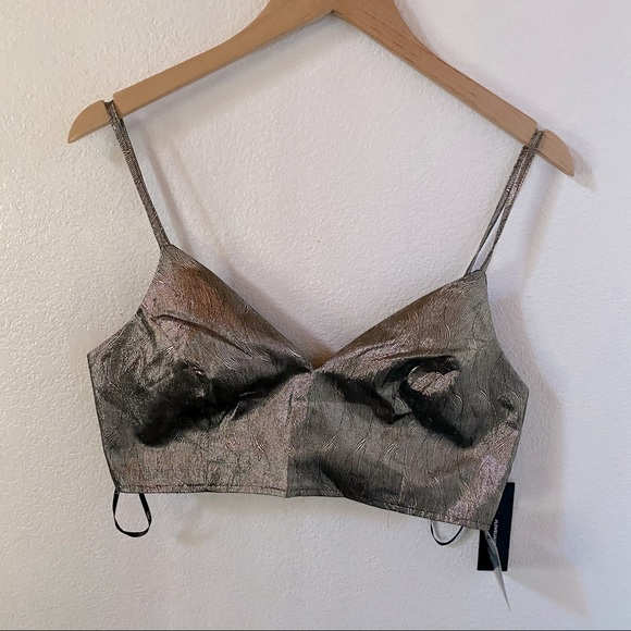 Lulus Tops - Lulus cute shiny bralette type top NWT medium